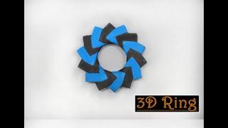 How to Create a Modular Origami 3D Ring