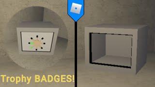 HOW TO GET Trophy! BADGES! Piggy Cutscene Test (ROBLOX)