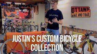 Justin's Custom Road and Gravel Bicycle Collection: Richard Sachs, Rock Lobster, and Bridgestone