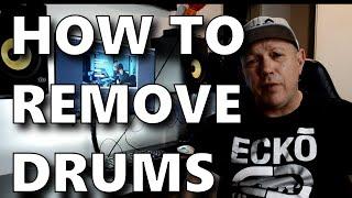 HOW TO REMOVE DRUMS FROM A SONG // HOW TO REMOVE INSTRUMENTS FROM ANY SONG USING MOISES