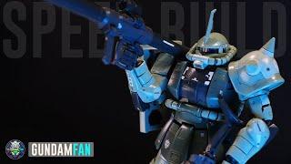 RG MS-06F ZAKU II | GUNDAMFAN SPEEDBUILD