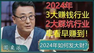 2024年赚钱风向变了！盘点5个赚钱和踩坑的行业，希望能帮你踩中红利！#窦文涛 #梁文道 #马未都 #马家辉 #周轶君