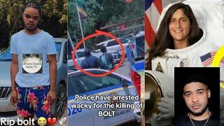 BOLT FRIEND SL@P OUT HIS THREE POINTS-POLICE @RREST WACKY-STUCK IN SPACE #breakingnews