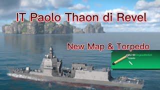 New Italian Frigate : IT Paolo Thaon di Revel & New Map & Torpedo | Modern Warships