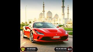 𝗥𝗘𝗡𝗧 FERRARI F8 SPIDER FROM PHANTOM RENT A CAR