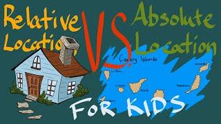 Absolute vs Relative Location - Definition for Kids