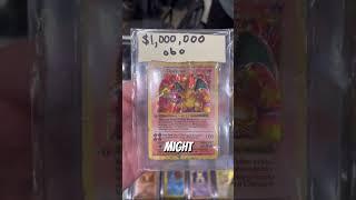 $1,000,000 1st Edition Charizard Pokemon Card