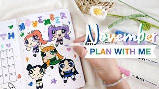  plan with me (new jeans inspired!) // november 2023 bullet journal setup ft. arrtx