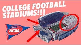 CRITIQUING the TOP 25 COLLEGE FOOTBALL STADIUMS - Secrets and Traditions