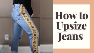 EASY Way to Upsize Jeans