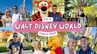 WALT DISNEY WORLD  Day 5 - Magic Kingdom, Crystal Palace, Animal Kingdom & Yak & Yeti • March 2024