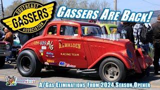 Gassers Are Back! Southeast Gassers Association 2024 Season Opener | A/Gas Eliminations | Brainerd