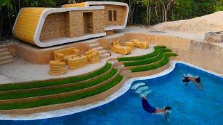 Building Luxury Dream Underground House Gym room And Underground Swimming Pool in 365Days