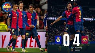 Real Madrid 0 - 4 Barcelona: Humiliation in the Bernabéu