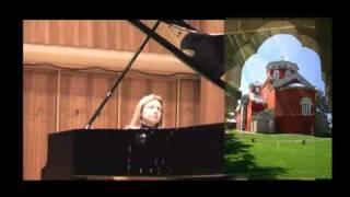 Recording the Naxos CD - Jasmina Kulaglich, piano