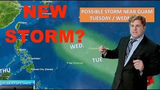 Guam Update, New storm next week possible in the Philippine sea