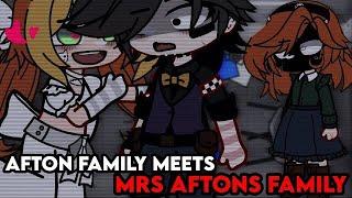 Afton Family Meets MRS Aftons Family | Gacha Afton Family | Gacha FNaF | GCMM | Repost