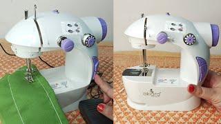 mini sewing machine review and demo/ How to operate mini sewing machine/ Tutorial for beginners