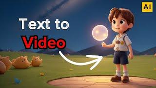 Easily Make Text to Animation Video in Minutes | Using Free AI Tools