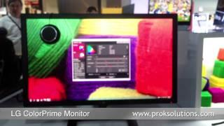 LG Pro ColorPrime Monitor - CES 2013