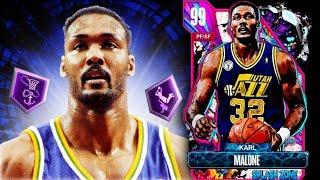 DARK MATTER KARL MALONE IS AN ELITE SF AND DEFINITELY A TOP 13 WING IN NBA 2K24 MyTEAM!!