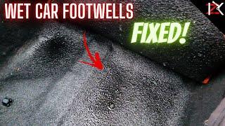 How To FIX Wet Car Footwells | Windshield Repair | Crack Repair | NO More Water Leaks on Any Car