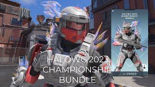 HALOWC 2023 Championship bundle - Really cool wing effect - Halo Infinite Store