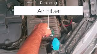 How to replace air filter on VW Audi Skoda Seat Cupra 2012+