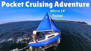 puget sound micro cruising adventure | 3 days trailer sailor sailing | trailerable sailboat cruising