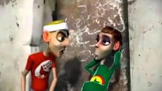 رسوم متحركة مغربية ساخرة -- التلفزة المغربية -- 2MTV