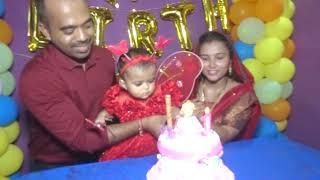 krishnavi first birthday celeveration