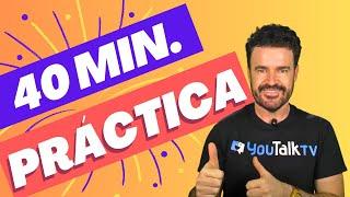 ¡DOMINA el verbo TO BE con estas 100 FRASES! / 40 min. de PRÁCTICA para APRENDER a usar TO BE (2023)