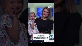 Future Meteorologist with ABC13 Meteorologist Rachel Briers