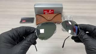 Ray Ban RB3025 W3275 Silver Sunglasses