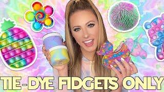 TIE-DYE ONLY FIDGET SHOPPING CHALLENGE 