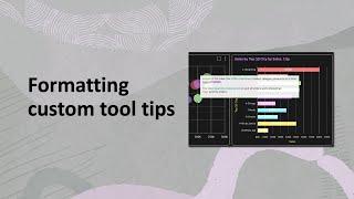 Formatting custom tool tips in Oracle Analytics