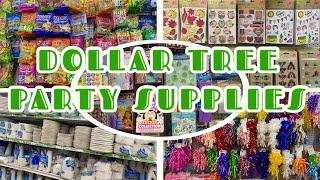 OMG‼️DOLLAR TREE PARTY SUPPLIES SHOP WITH ME️