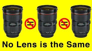 No Lens is the Same