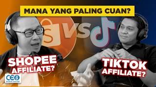 CUAN JUTAAN  Jadi TikTok Affiliate atau Shopee Affiliate? Podcast Bisnis Online