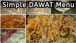 Pakistani Dawat Vlog |Dawat Preparation |Simple DAWAT Recipes | How I MANAGE DAWAT  With  Family