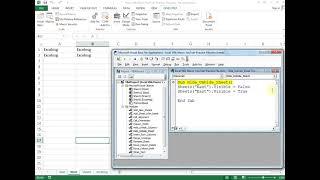 How to Hide or Unhide Sheets in Excel VBA (In Hindi)