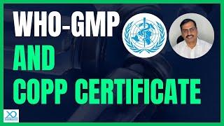 How to get WHO GMP Certificate and Certificate of Pharmaceutical Product | CoPP CPP | Pharmadocx