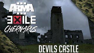 Arma 3 Exile Chernarus #6 - Devils Castle! - (Base Building)