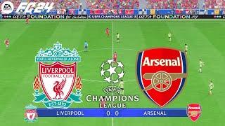 FC 24 | Liverpool vs Arsenal - UCL UEFA Champions League - PS5™ Gameplay