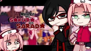 ||•Naruto Friends React to Sakura End Sarada•||×[]SASUSAKU~Complete~