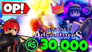 I Spent $30,000+ ROBUX and Got INSANELY Lucky in Anime Adventures Roblox