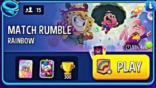 rainbow bombs away rumble match | match masters