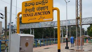 TEL, Tenali Junction railway station Andhra Pradesh, Indian Railways Video in 4k ultra HD