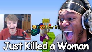KSI Reacts to TommyInnit "Just Killed a Woman Feeling Good!"