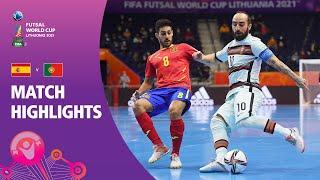 Spain v Portugal | FIFA Futsal World Cup 2021 | Match Highlights